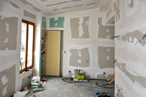 le chantier avance bien